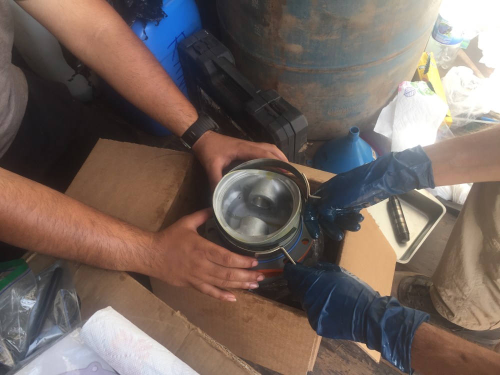 installing piston rings